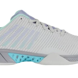 K-Swiss Hypercourt Express 2 Women (Nimbus Cloud/Lilac Gray/Neon Purple)