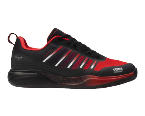 K-Swiss Ultra Court Padelsko (Black/Anthracite/Sanyo Red)