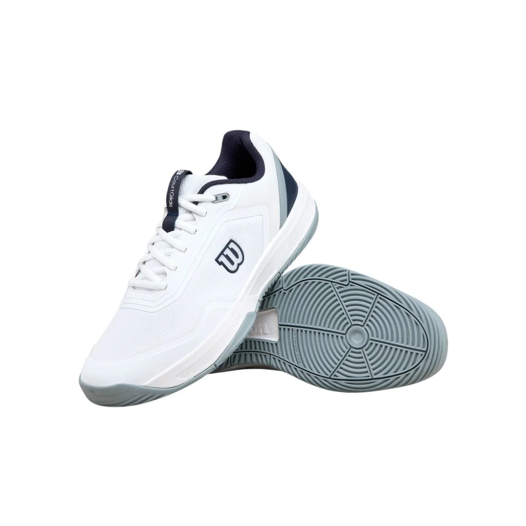 Wilson Courtglide Men Padelsko (White/Navy Blazer/Quarry) - Billede 6