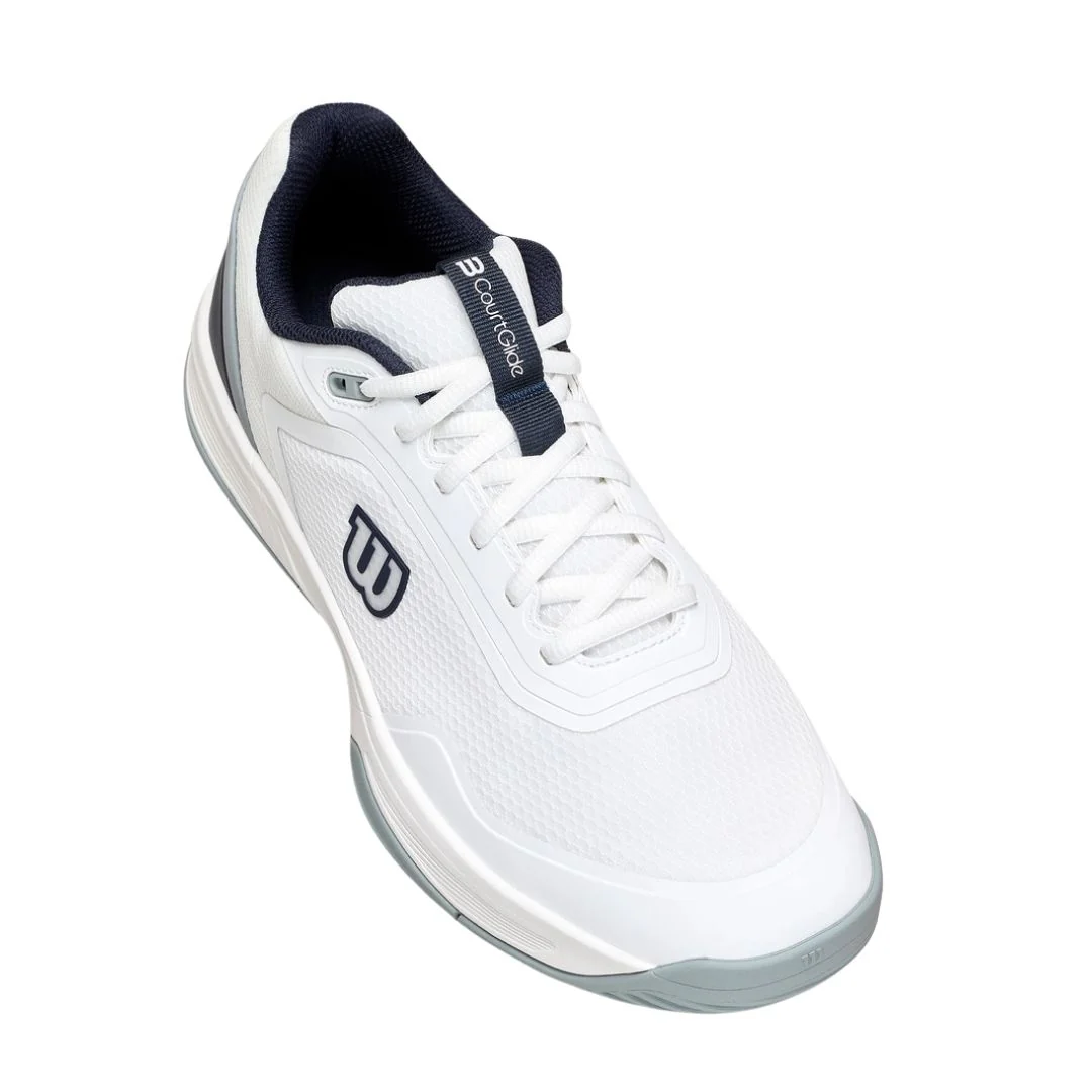 Wilson Courtglide Men Padelsko (White/Navy Blazer/Quarry) - Billede 8
